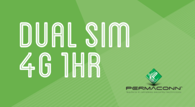 A secure monitoring service with dual SIM 4G, providing hourly communication checks for uninterrupted system performance.