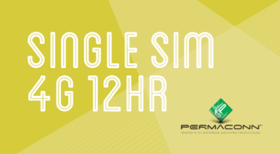 Permaconn Single SIM 4G 12hr Plan