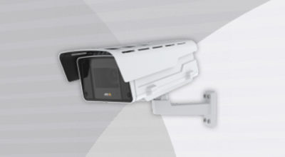 AXIS Q1615 MK II Network Camera front-left view.